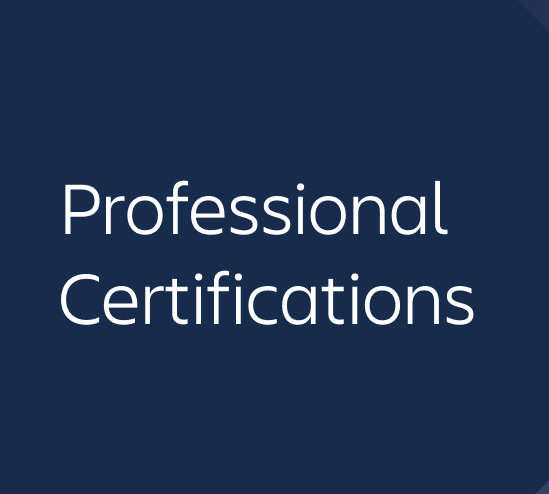 Professional Certifications